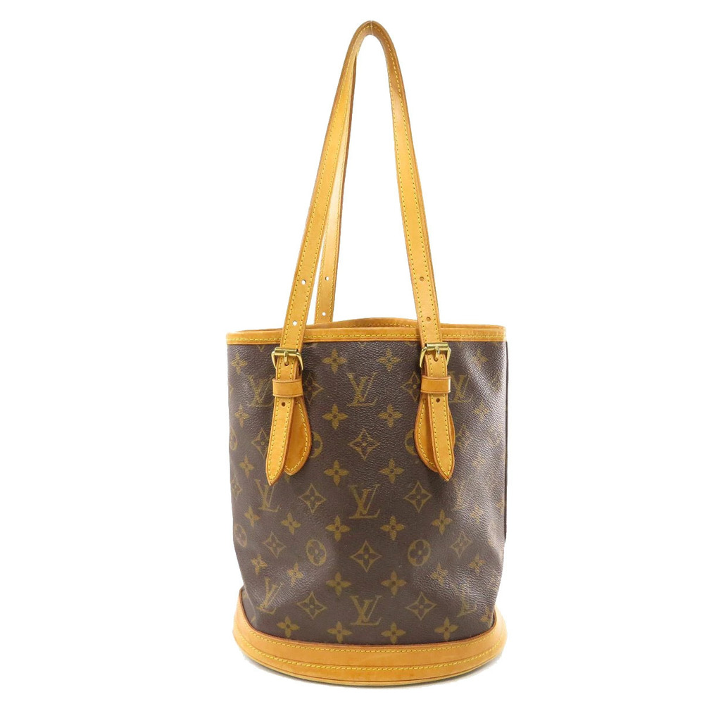 Louis Vuitton Bucket Canvas Tote Monogram Bag